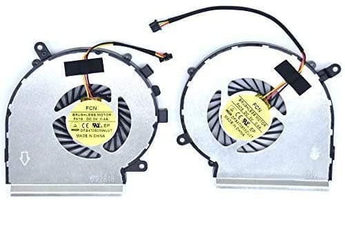 Replacement Laptop CPU + GPU Cooling Fan 3-Wire for MSI GE62 GE72 PE60 PE70 GL62 GL72 Compatible Part Number: PAAD06015SL
