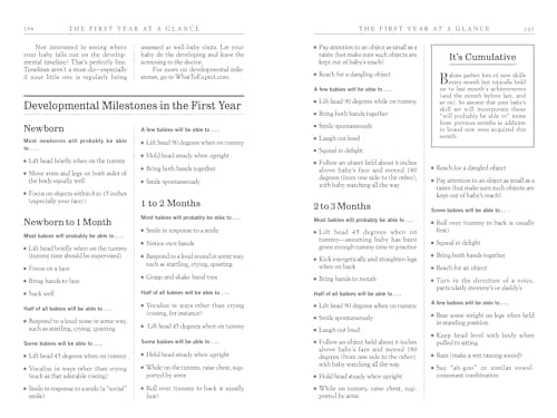 What to Expect the First Year