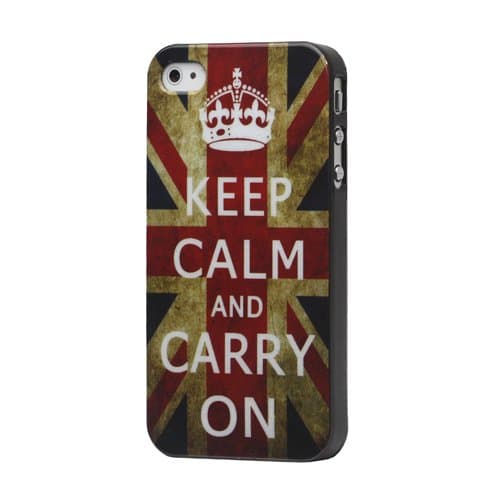 Loggerhead Vintage Keep Calm Hard Snap Case for Apple iPhone 4 4s