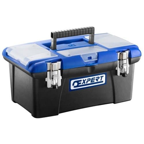 Expert E010304B 16-Inch Plastic Tool Box