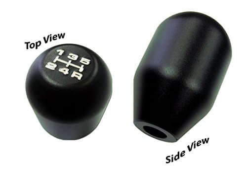 12x1.25mm Threaded 5 Speed TYPE R Type S Shift knob in BLACK Billet Aluminum (No Adapters – Threaded) m12x1.25 JDM Short Throw Manual Transmission Gear Shifter Selector for Lexus IS300 IS350 IS250 IS-F ISF