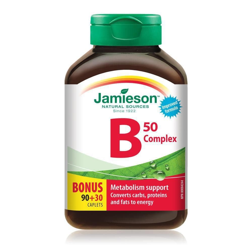 Jamieson B Complex 50 Bonus 120 Count