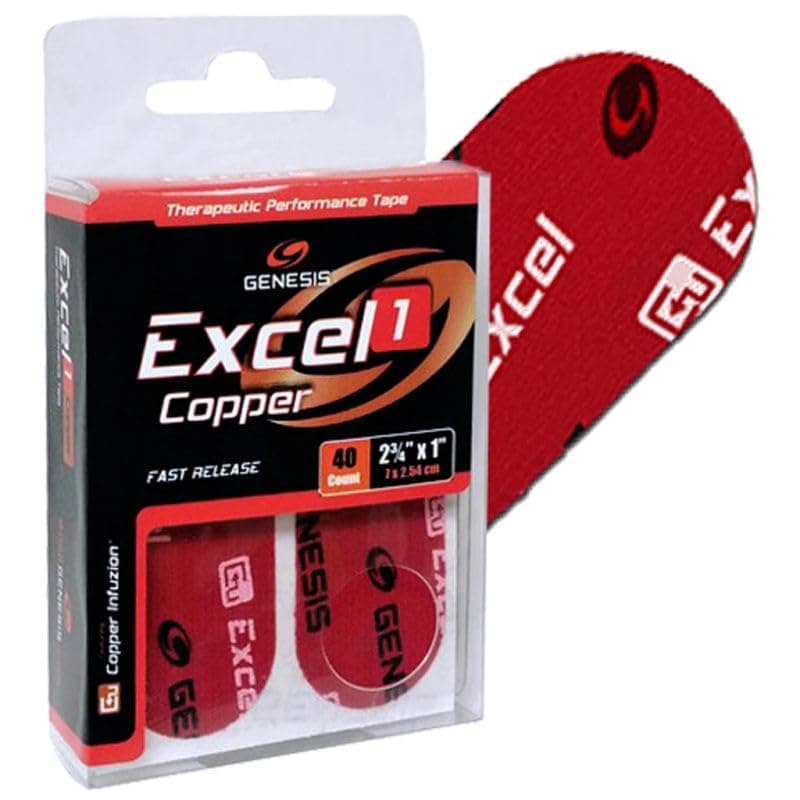 Excel Copper Performance Tape- Red