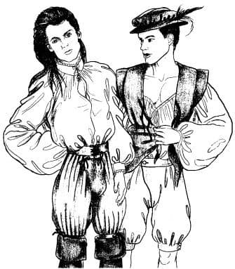 Easy Renaissance Breeches/Trunkhose Pattern