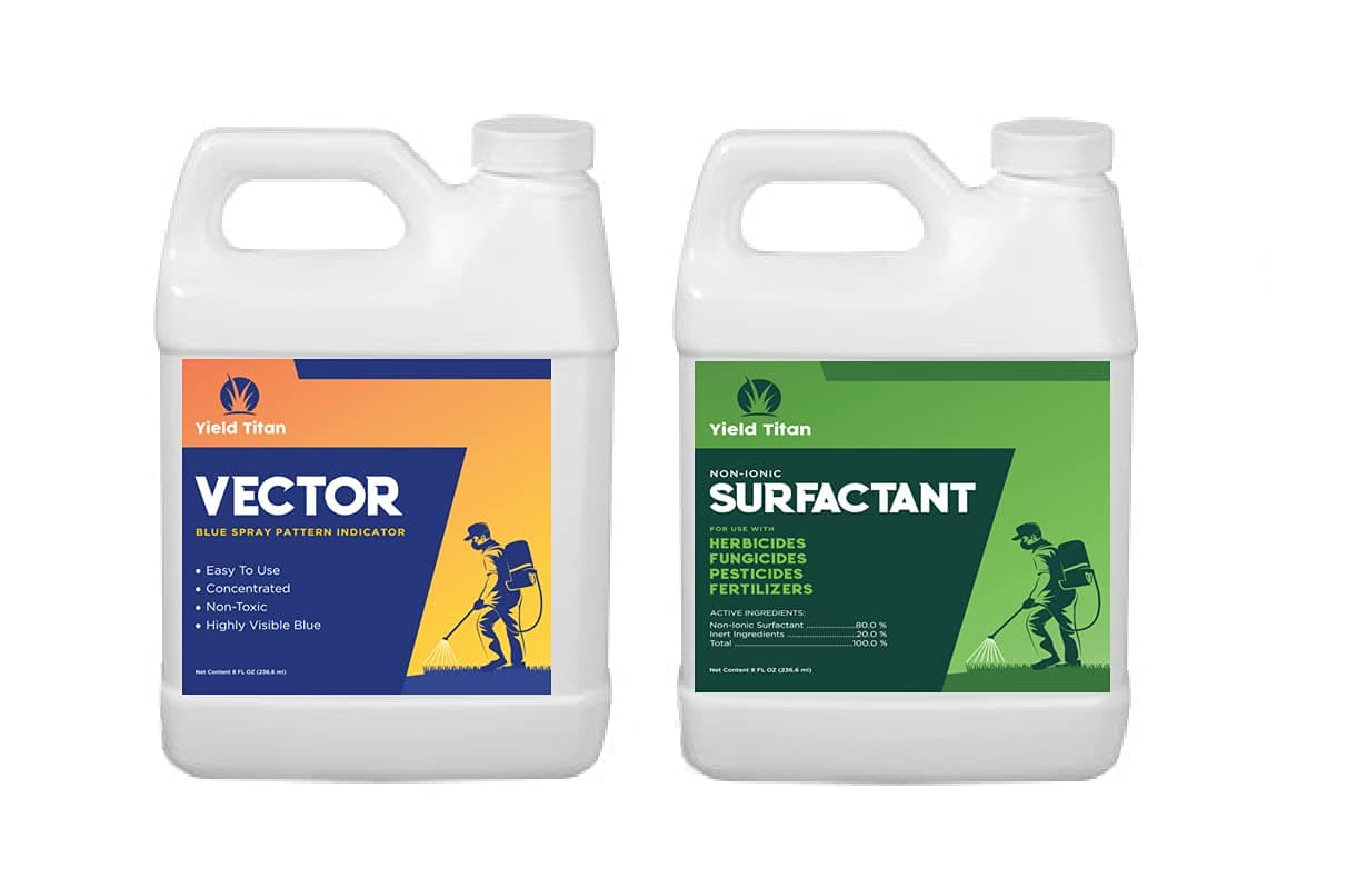 Non-Ionic 80/20 Surfactant and Vector Blue Concentrated Spray Pattern Indicator
