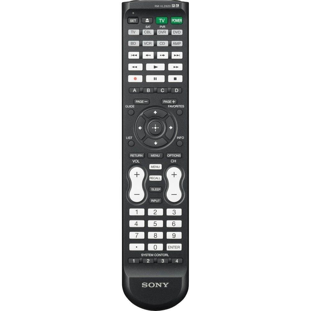 Sony RMVLZ620 Universal Remote Control (Black)