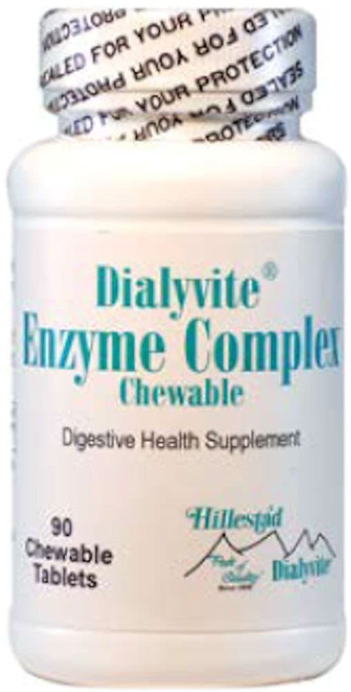Enzyme Complex - Chewable - 90 Tablets