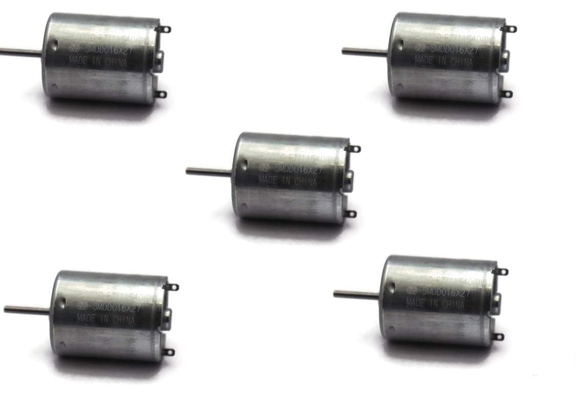 Dynamo Motor Generator for School Science Projects and Experiments (4V-12V) (Pack of - 10)