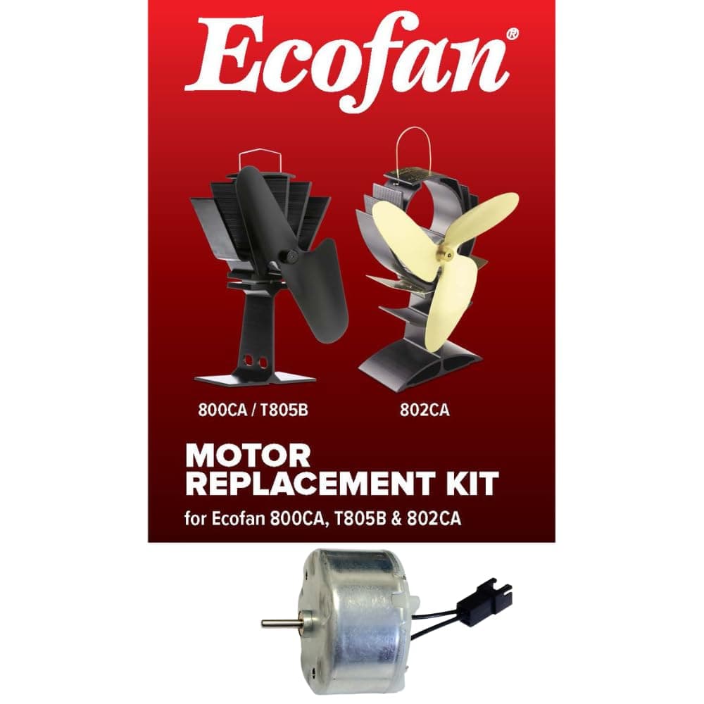 Ecofan Replacement Motor Kit, MRKCA02, for Models 800CA, 815CA, 802CA, Extend the Life of Your Ecofan with Easy DIY Maintenance