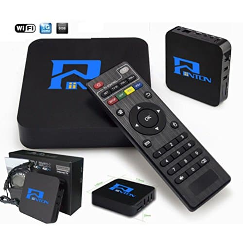 Penton Amlogic S805 Quad Core Smart TV Box Android 4.4 Kitkat System H.265 WiFi HDMI 3D LAN Miracast Media Player 1G RAM DDR4 8G ROM Remote Control