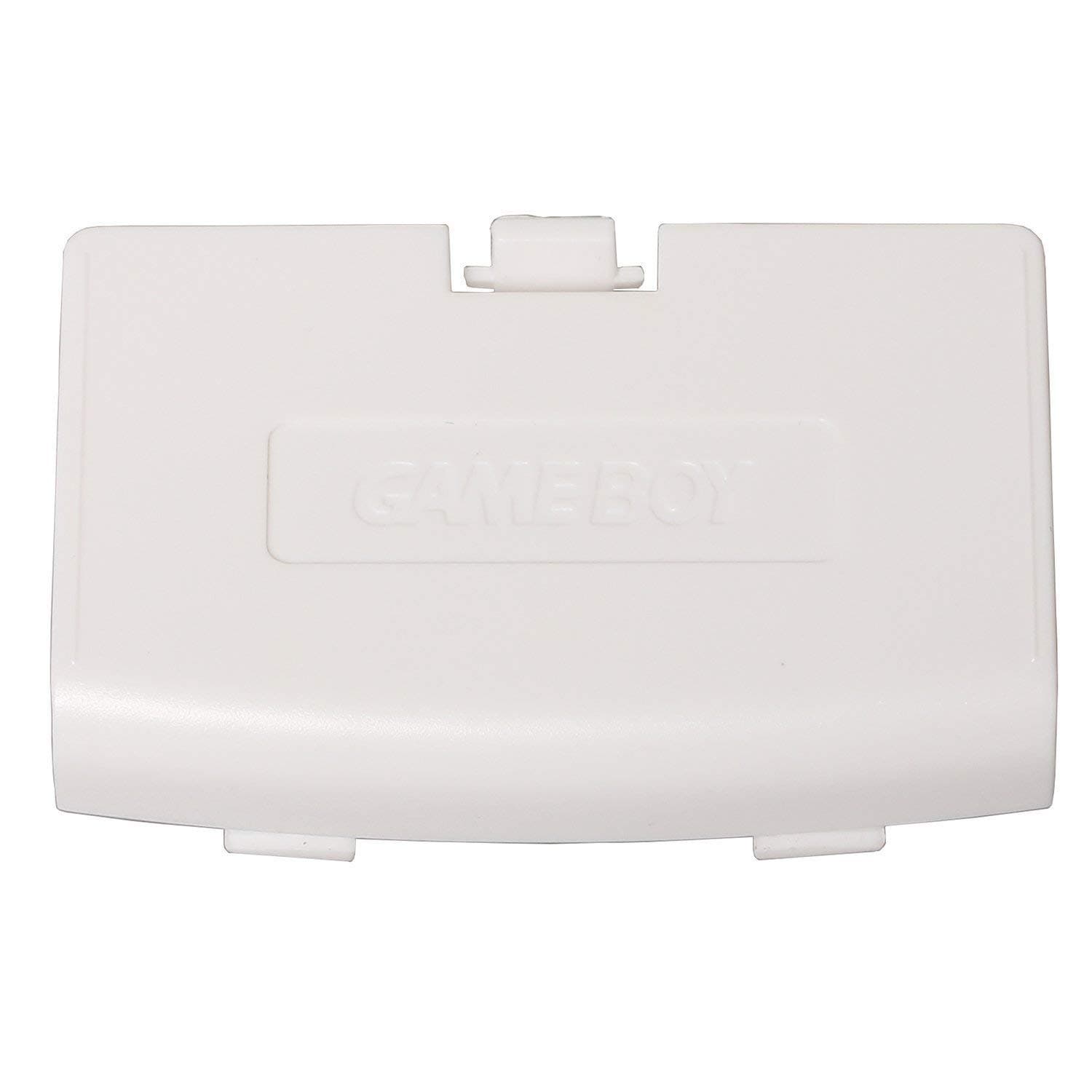 Melody Sophia Battery Cover Shell Replacement for GBA Controller Back Door Lid(White)