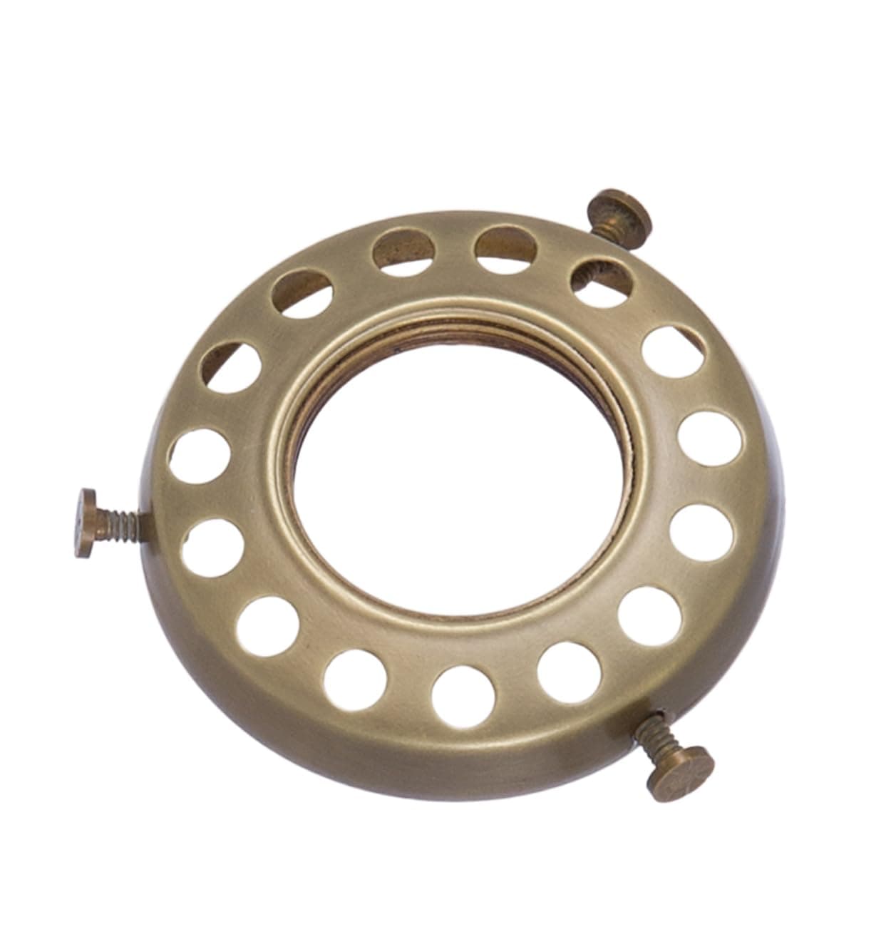 B&P Lamp® 2 1/4" Fitter, Brass Screw-on, Uno-type Shade Holder