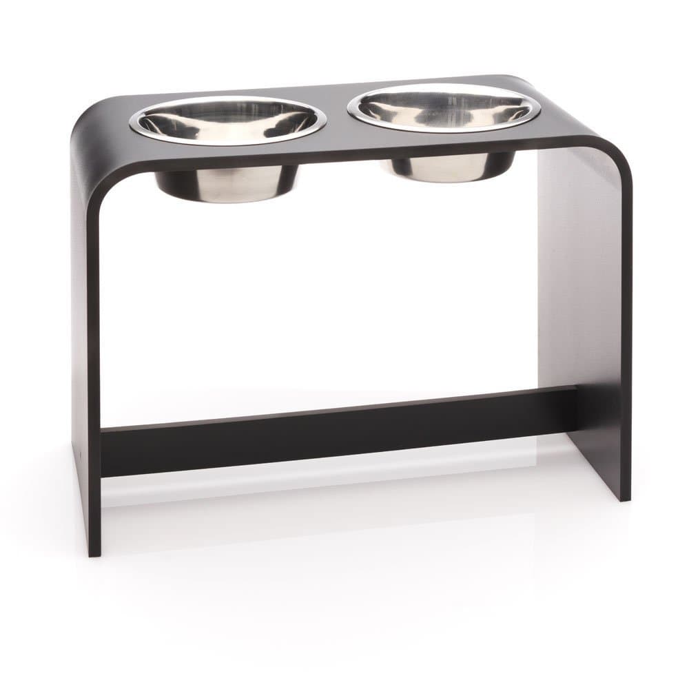 12" Black Two 2 Quart pet Feeder