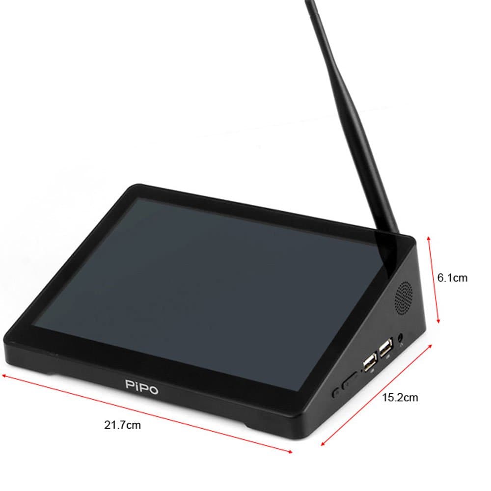 Develop Pipo X9S Windows 10 Mini PC Smart TV Box Streaming Media Player 8.9 inch Tablet Intel Cherry Trail Z8300 Quad Core 4G RAM 64G ROM