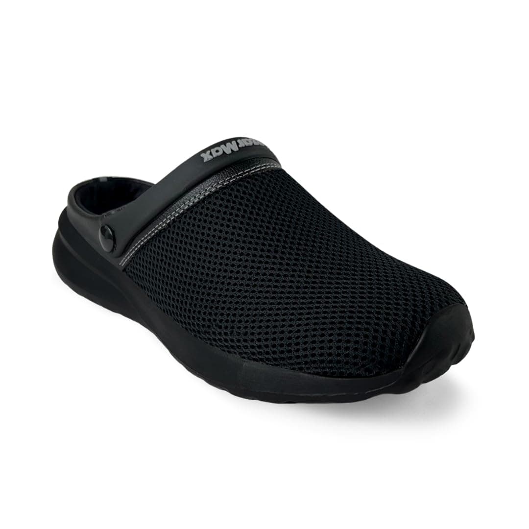 Wanderer Men's Casual Clogs with Adjustable Back Strap | Comfortable & Light Weight | Stylish & Anti-Skid | Everyday Use Memory Foam Clogs