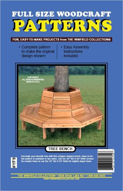 Tree Bench Woodworking Project Plan