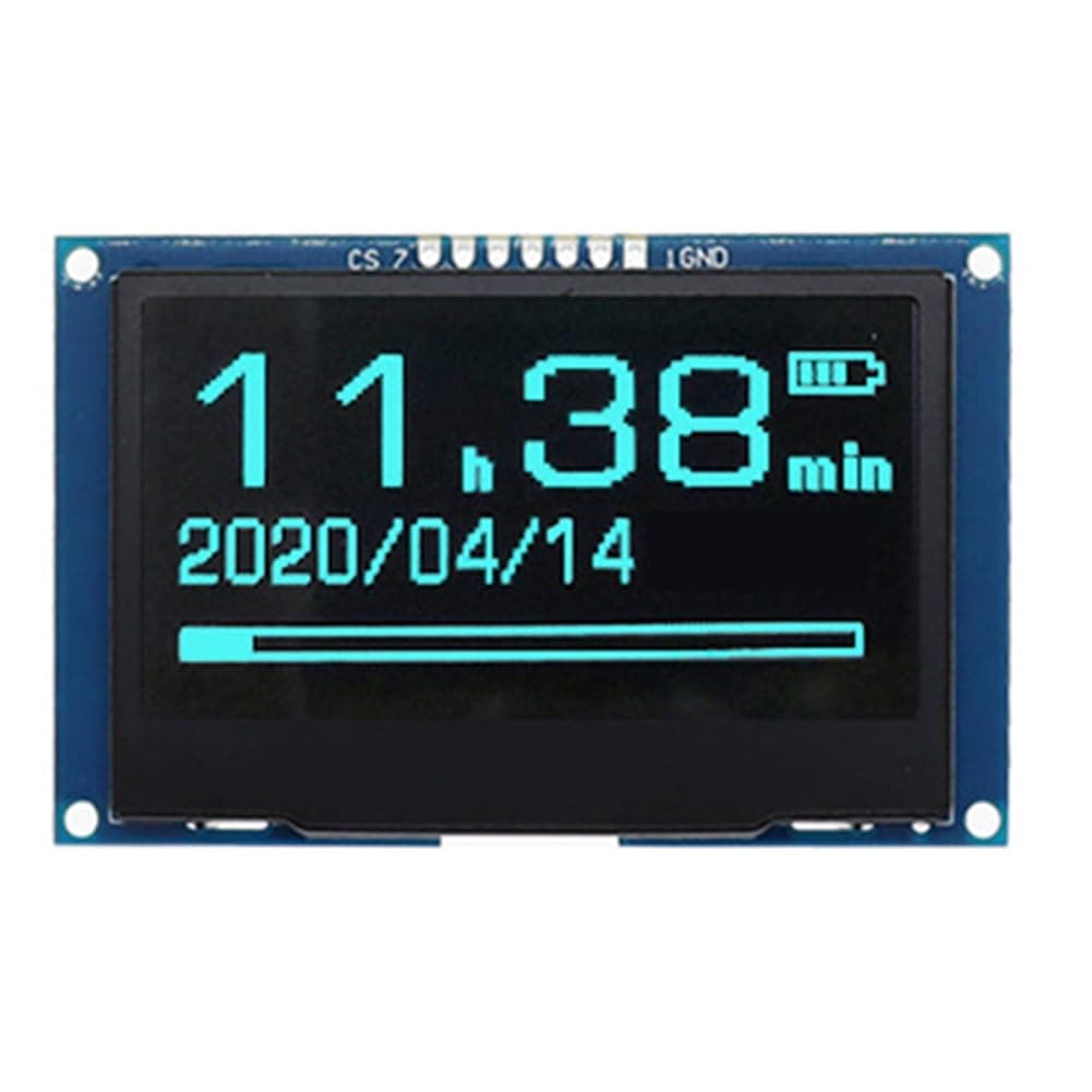 2.42" OLED Display Module 128x64 SSD1309 SPI Serial Interface High Definition LCD Screen C