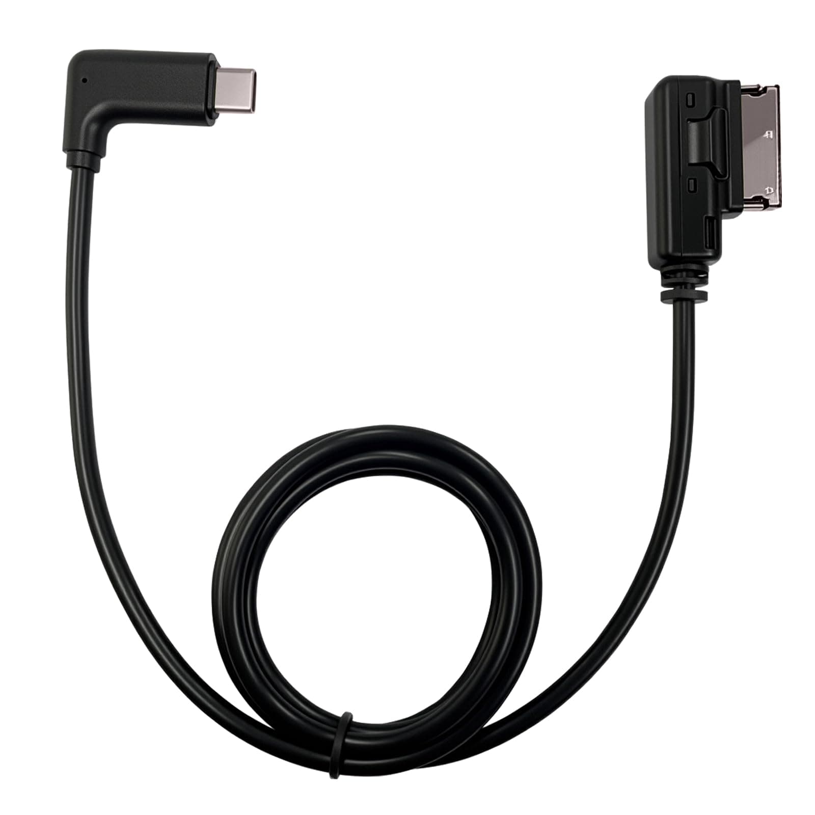 Media Interface Aux Cable with Type C Compatible with Mercedes Benz COMAND-APS NTG4.5 B C E G CLS GLK Class 2011-15 for 17 Pro Max Air 16 16 Pro Max 16e 15 15 Plus 15 Pro Max Android