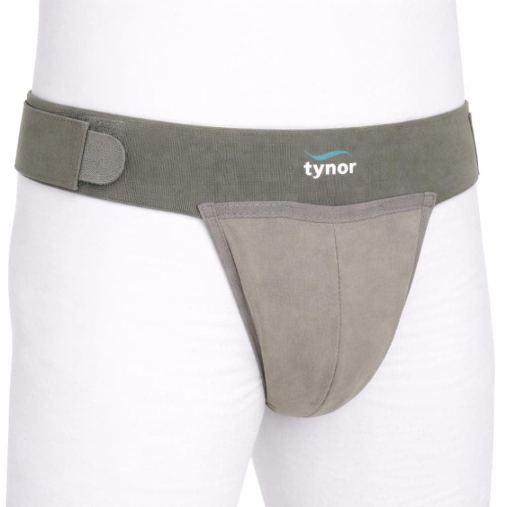 TYNOR Scrotal Support, Grey, Small, 1 Unit