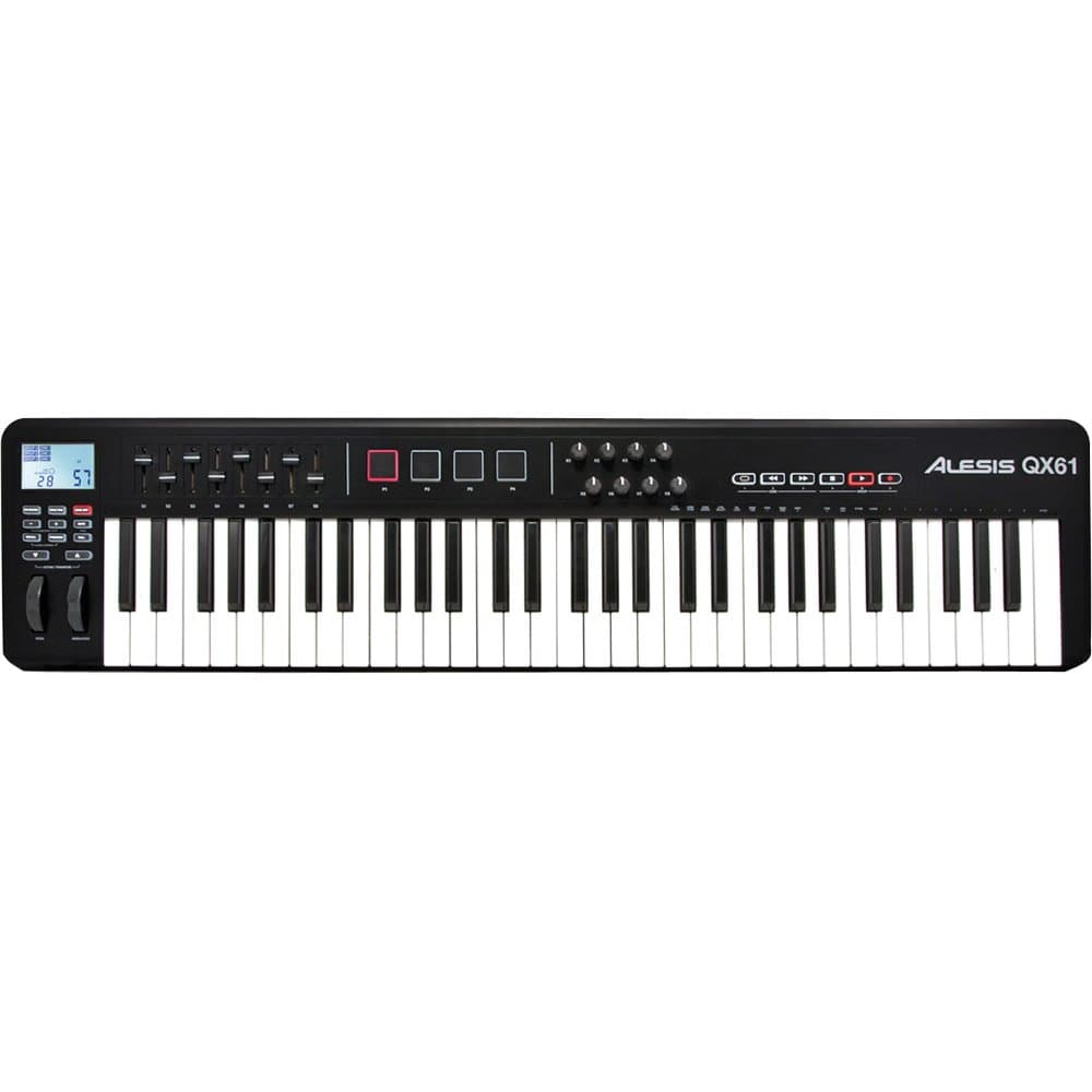 Alesis QX61 | 61-Key Advanced USB/MIDI keyboard Controller