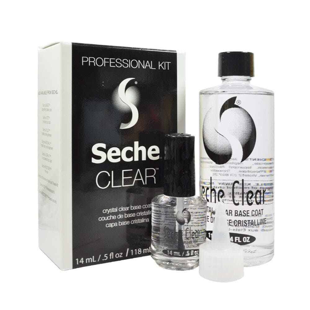 Clear Base Coat - Professional Kit. 4oz 0.5oz Set