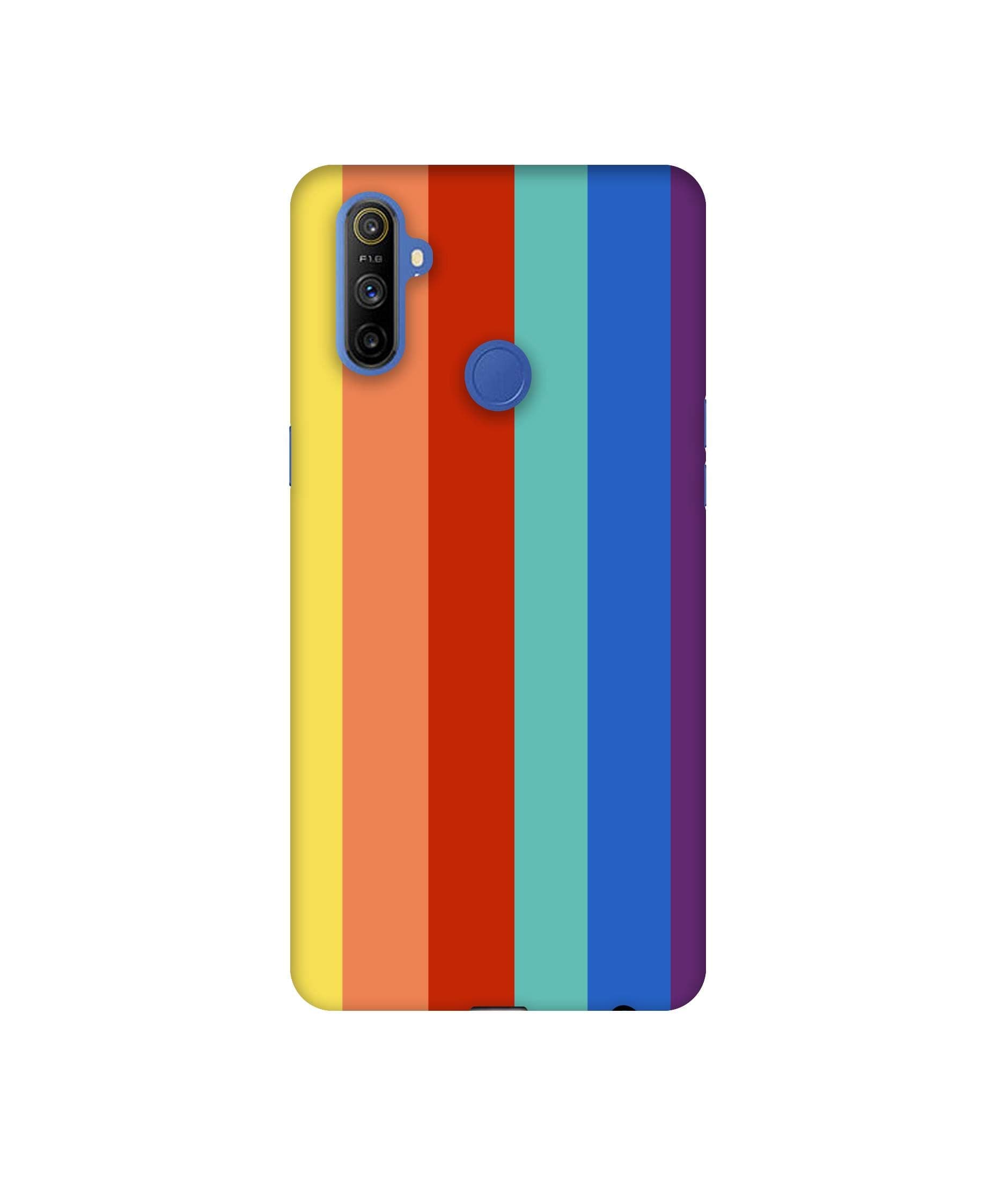 Casotec Basic Case for Realme Narzo 10A (Plastic_Multicolor)