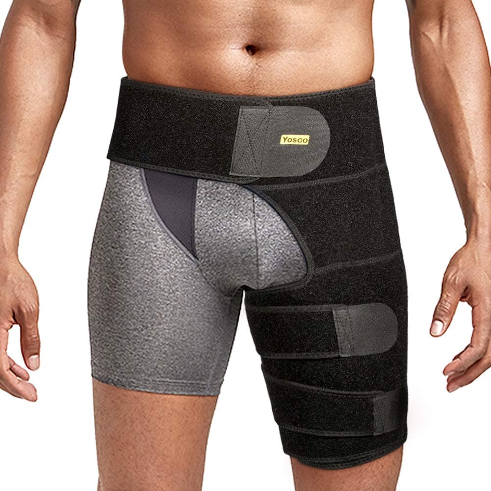 Hamstring Compression Support - Black