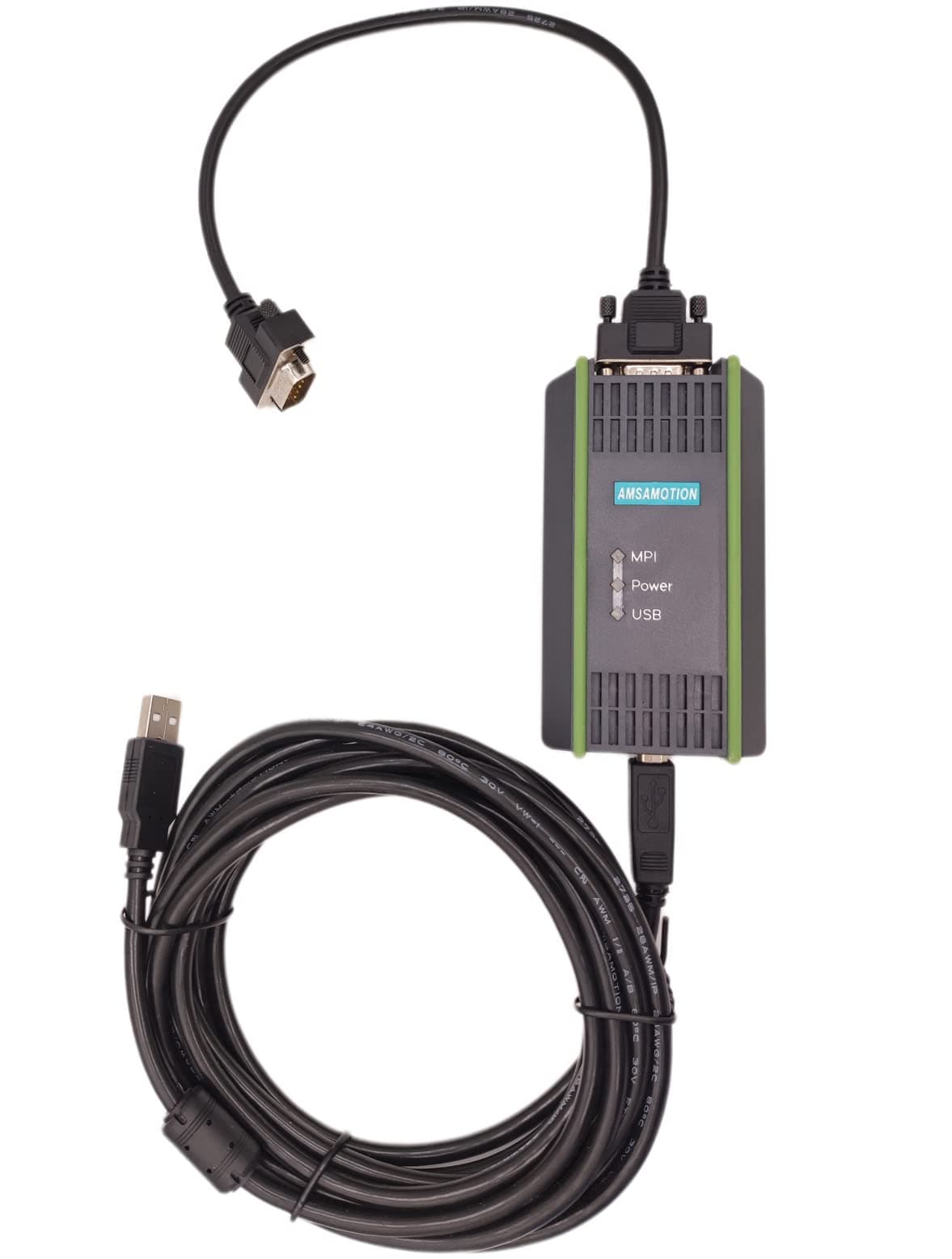 Compatible with Siemens PLC Programming Cable S7-200/300/400 Data Download Line 6ES7972-0CB20-0XA0,USB/MPI PC Adapter USB Cable for Siemen S7-200/300/400 PLC MPI/DP/PPI Programming Cable 16ft