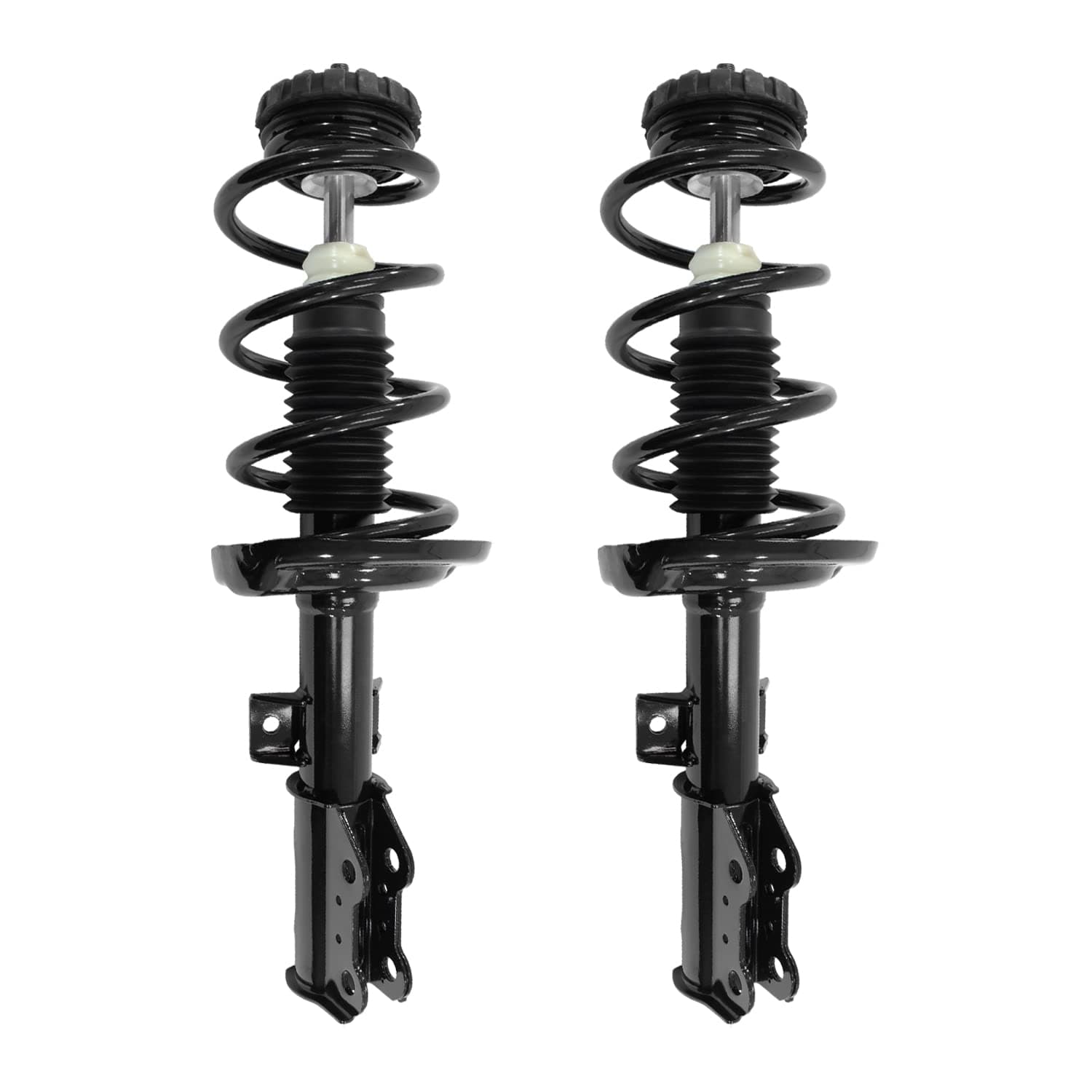 COMPLETESTRUTS - Front Quick Complete Strut Assemblies with Coil Springs Replacement for 2010-2016 Cadillac SRX - Set of 2, Black