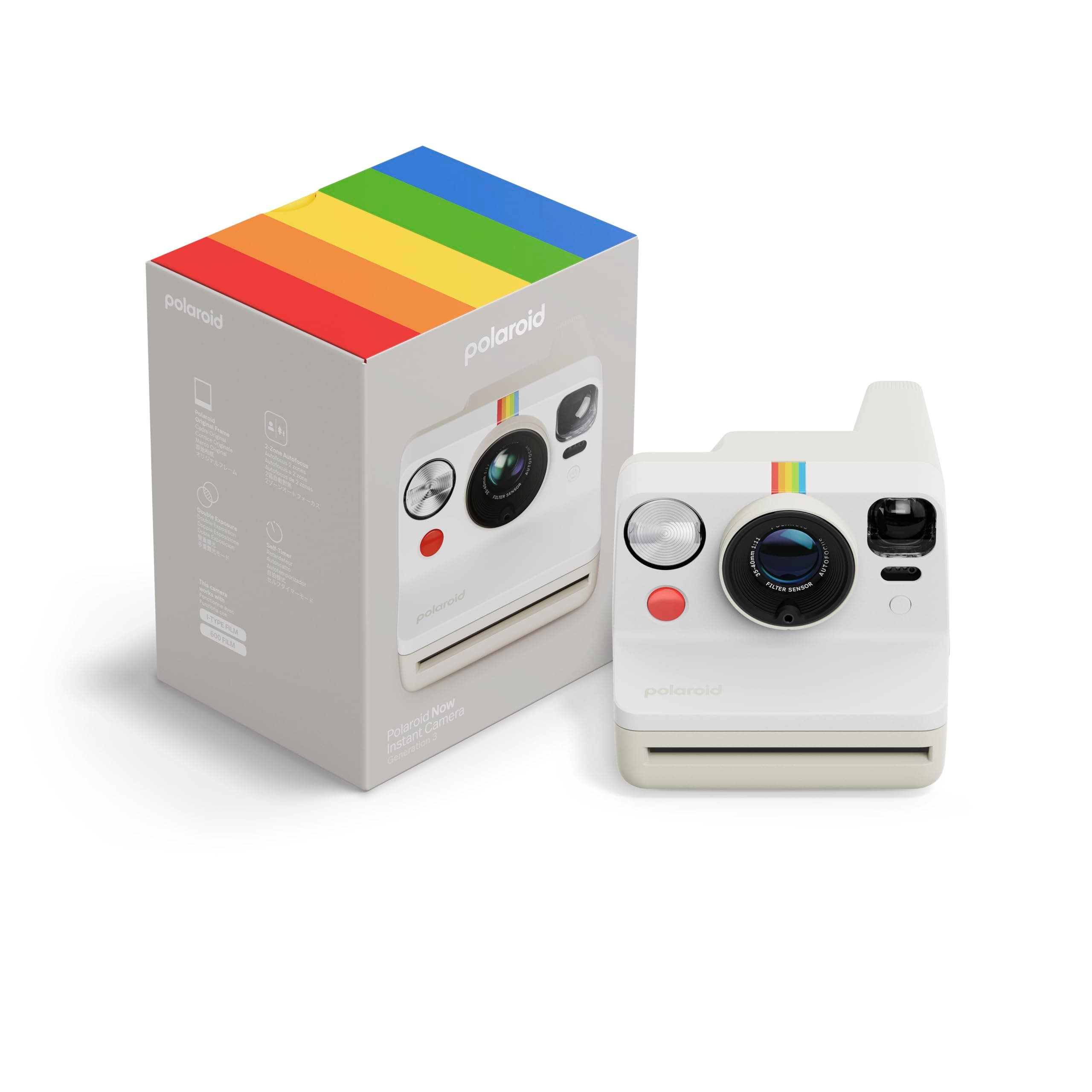 Now Generation 3 - Instant Camera - White (9155)
