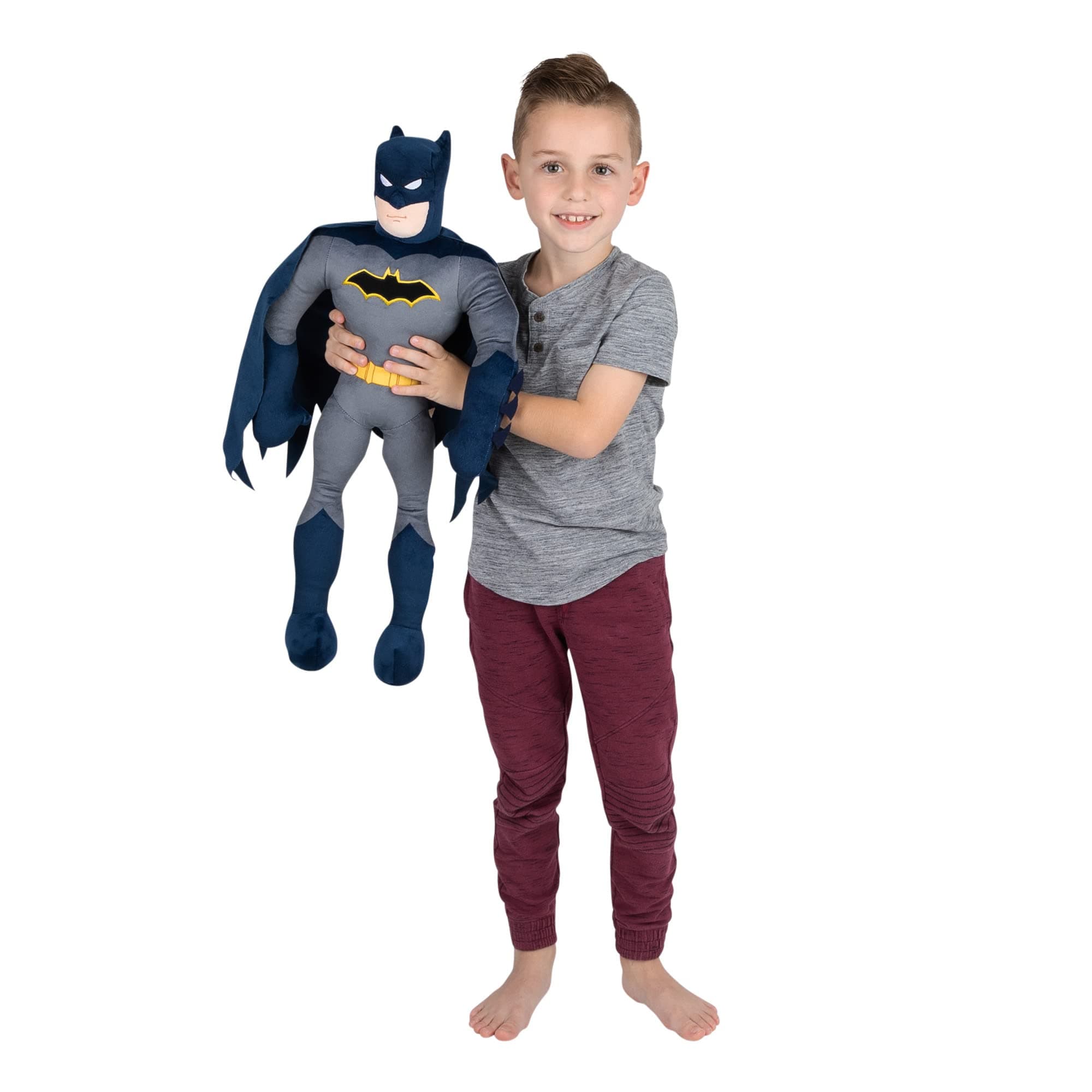 Franco Kids Bedding Super Soft Plush Cuddle Pillow Buddy, One Size, Batman