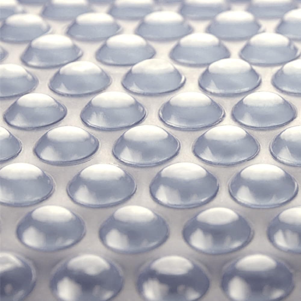 Sun2Solar Clear 4 ft x 8 ft Rectangle Pool Solar Cover | 1600 Series | Heat Retaining Solar Blanket | for Heating Rectangular Inground & Above Ground Swimming Pools | Includes 6 Heavy-Duty Grommets