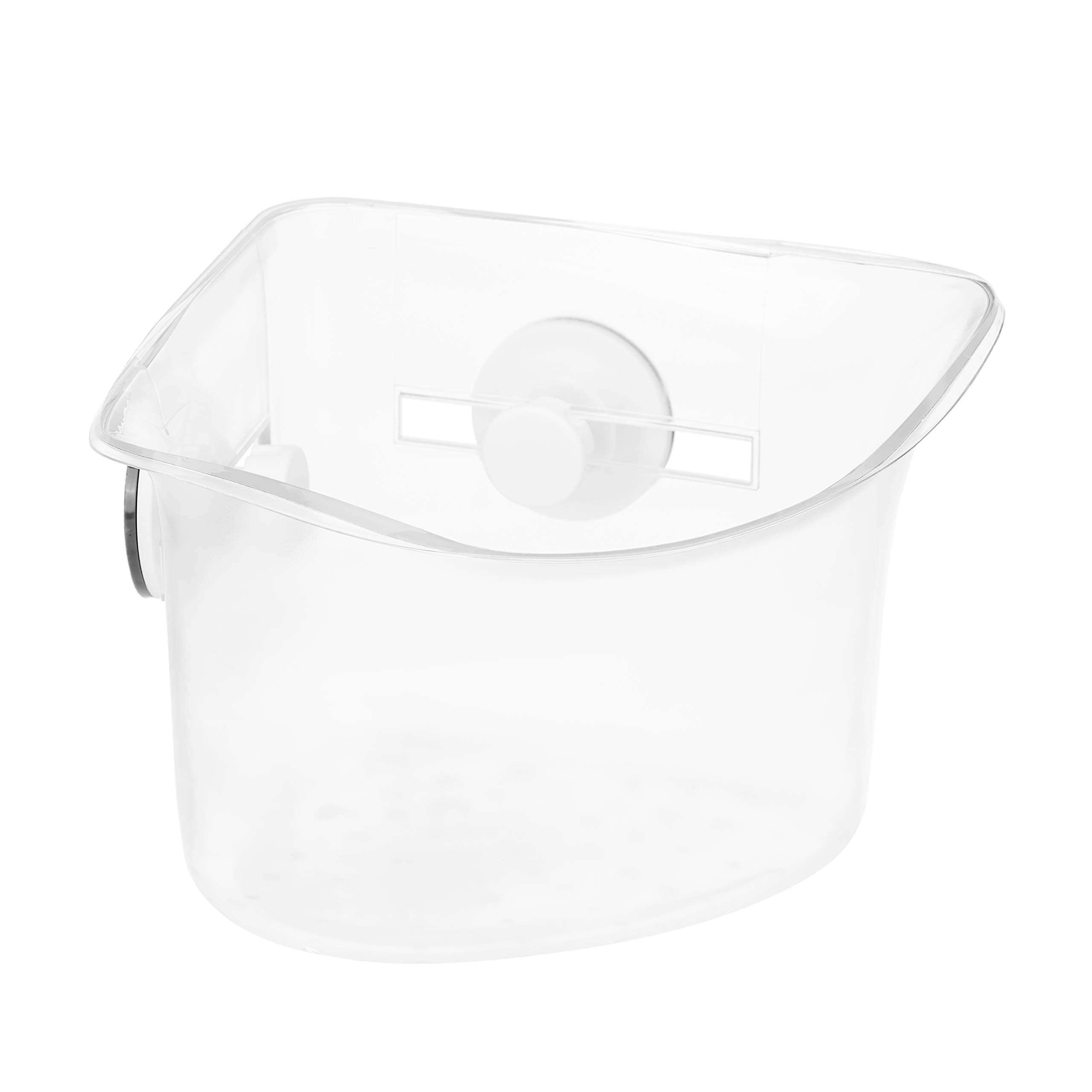 Amazon BasicsExtra-Strength Suction Corner Shower Caddy