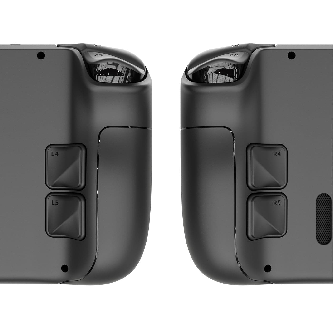 Skull & Co. Back Button Enhancement Set, Improvement Button Protection Kit for Steam Deck- Black, 4pcs