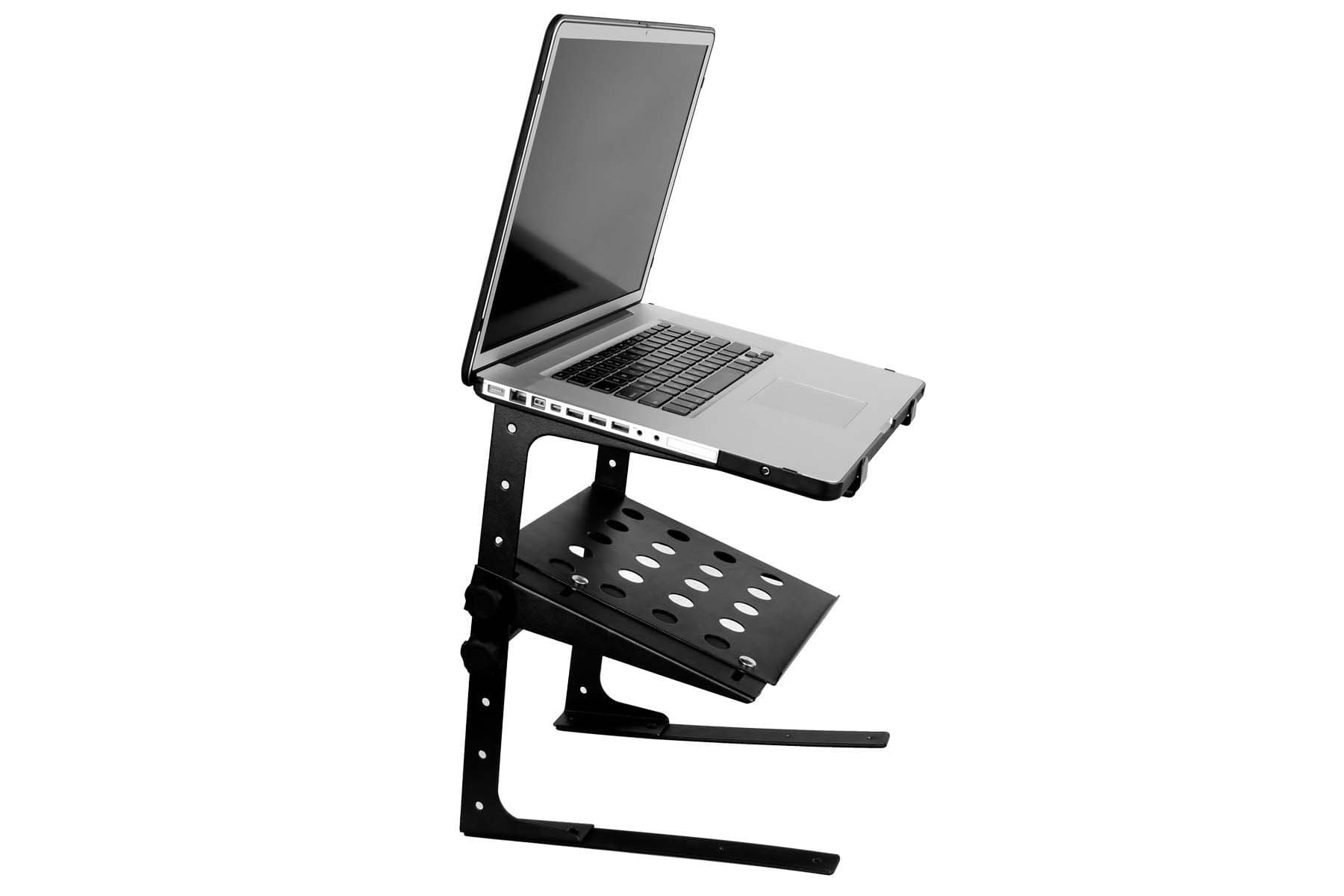 Accenta LAP-1 Adjustable Multi-Level DJ Laptop Stand with Shelf