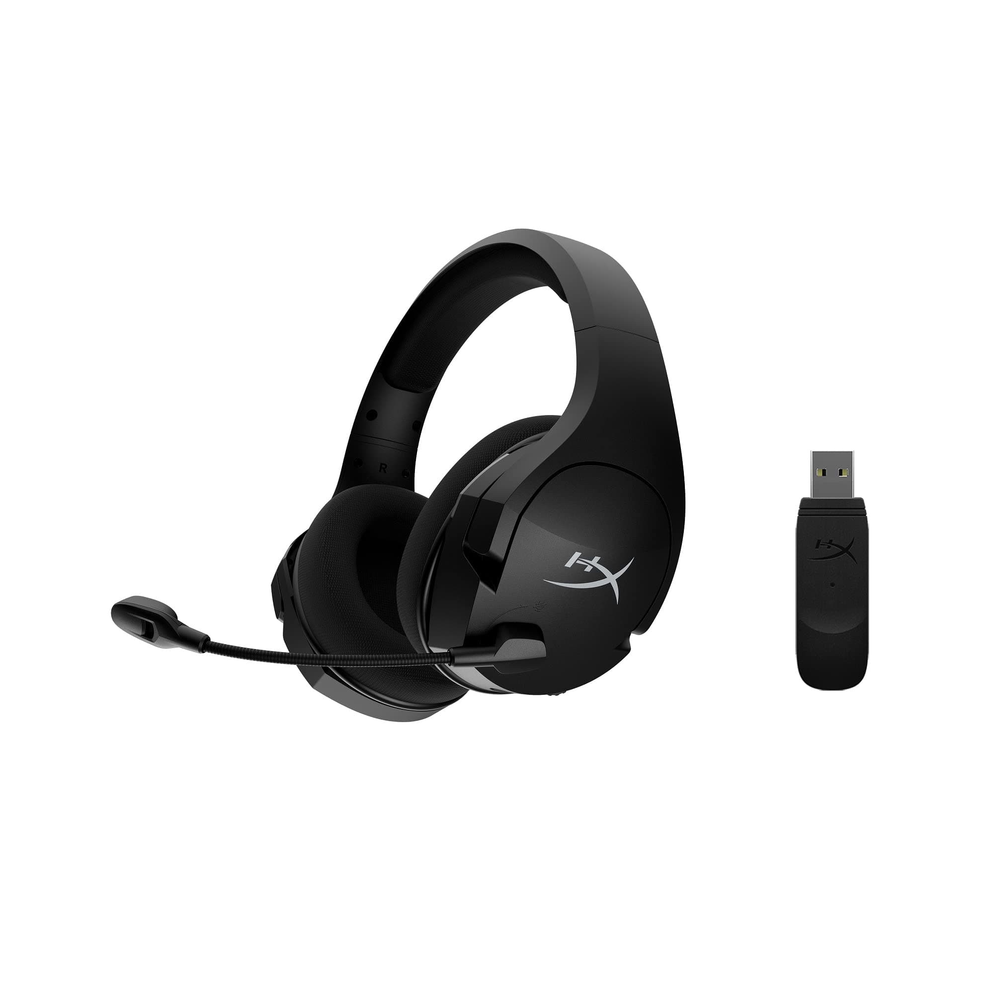Cloud Stinger Core Wireless Gaming Headset, for PC, 7.1 Surround Sound, Noise Cancelling Microphone, Lightweight, Black