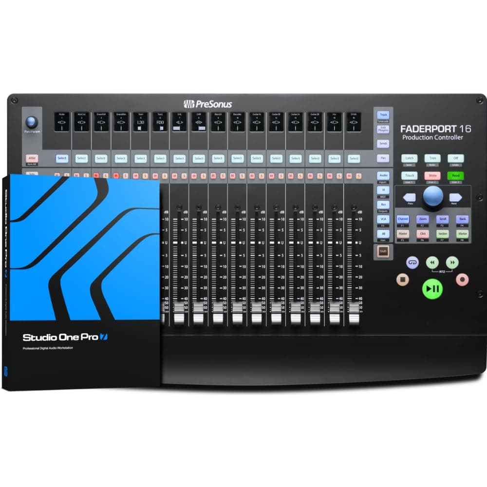 PreSonus FaderPort 16 DAW Controller with Studio One Pro Software