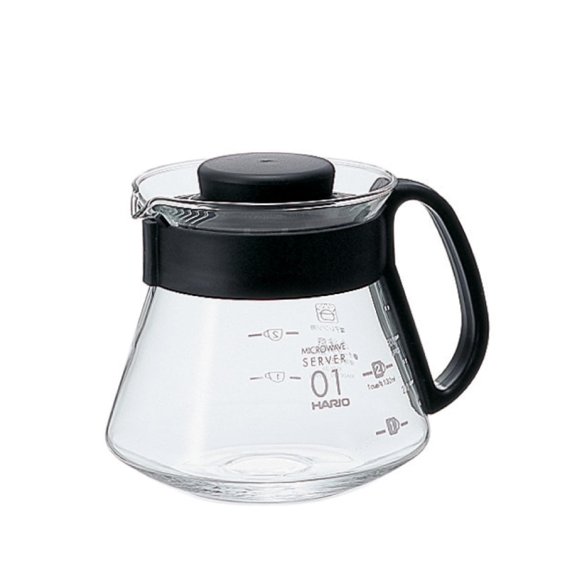 Hario V60 Range Coffee Server 360 ml Black XVD-36B