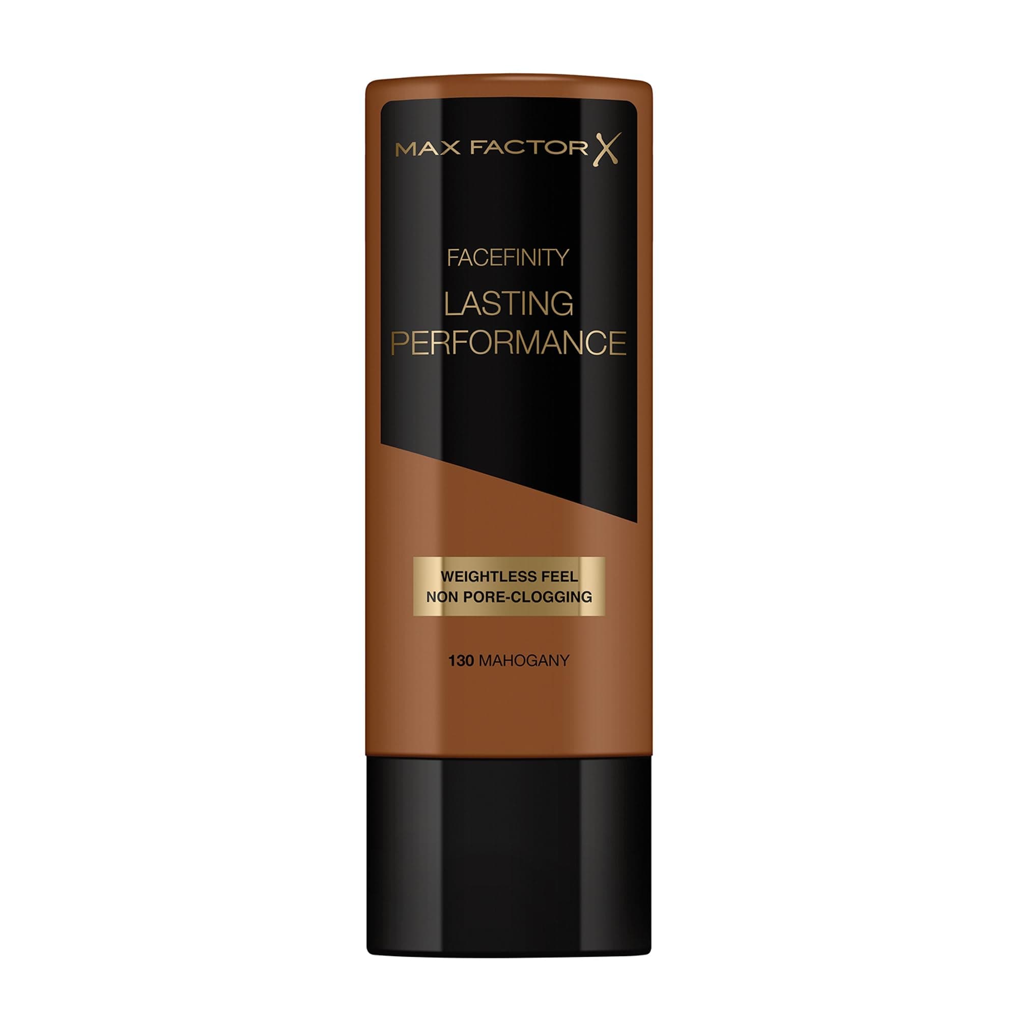 Max Factor Lasting Performance Liquid Foundation, Mahogany, Full Coverage, Flawless and Radiant Finish, Lightweight Formula, Smudge Resistant, Non Pore-Clogging, Fragrance Free, 35ml