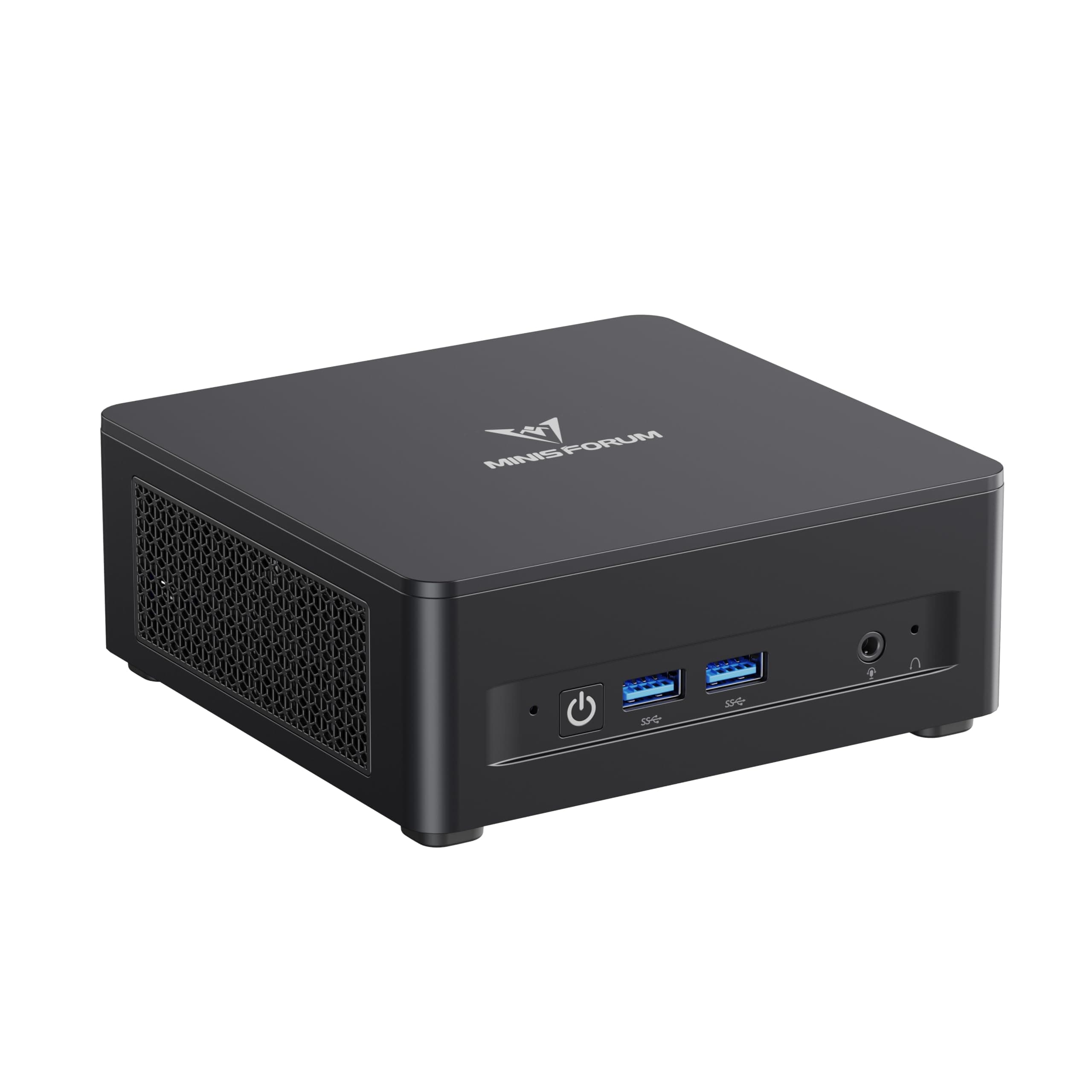 MINISFORUM UM760 Slim Mini PC, AMD Ryzen 5 7640HS Processor Mini Computer(6C/12T, Up to 5.0GHz), 16GB DDR5 RAM & 1TB PCIe 4.0 SSD, Support 8K@60Hz HDMI 2.1/USB4 Output, WIFI6E/BT5.3/Auto Power On