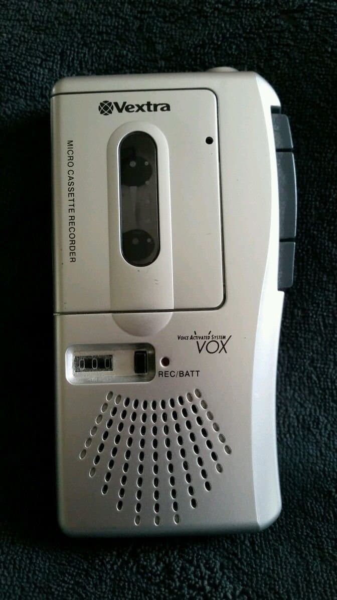 Vextra Microcassette Recorder