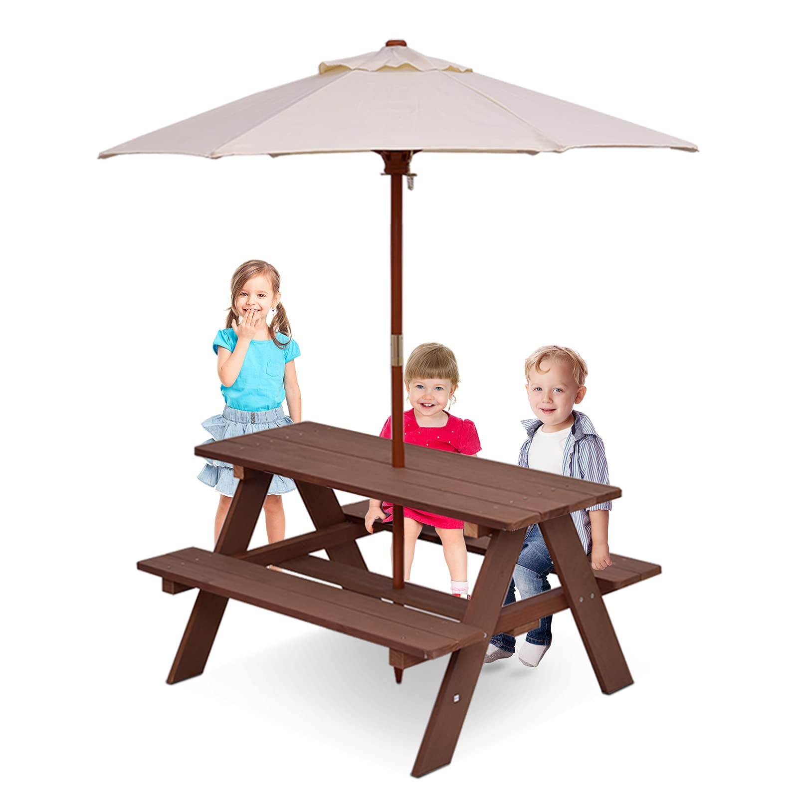 GYMAX Kids Picnic Table