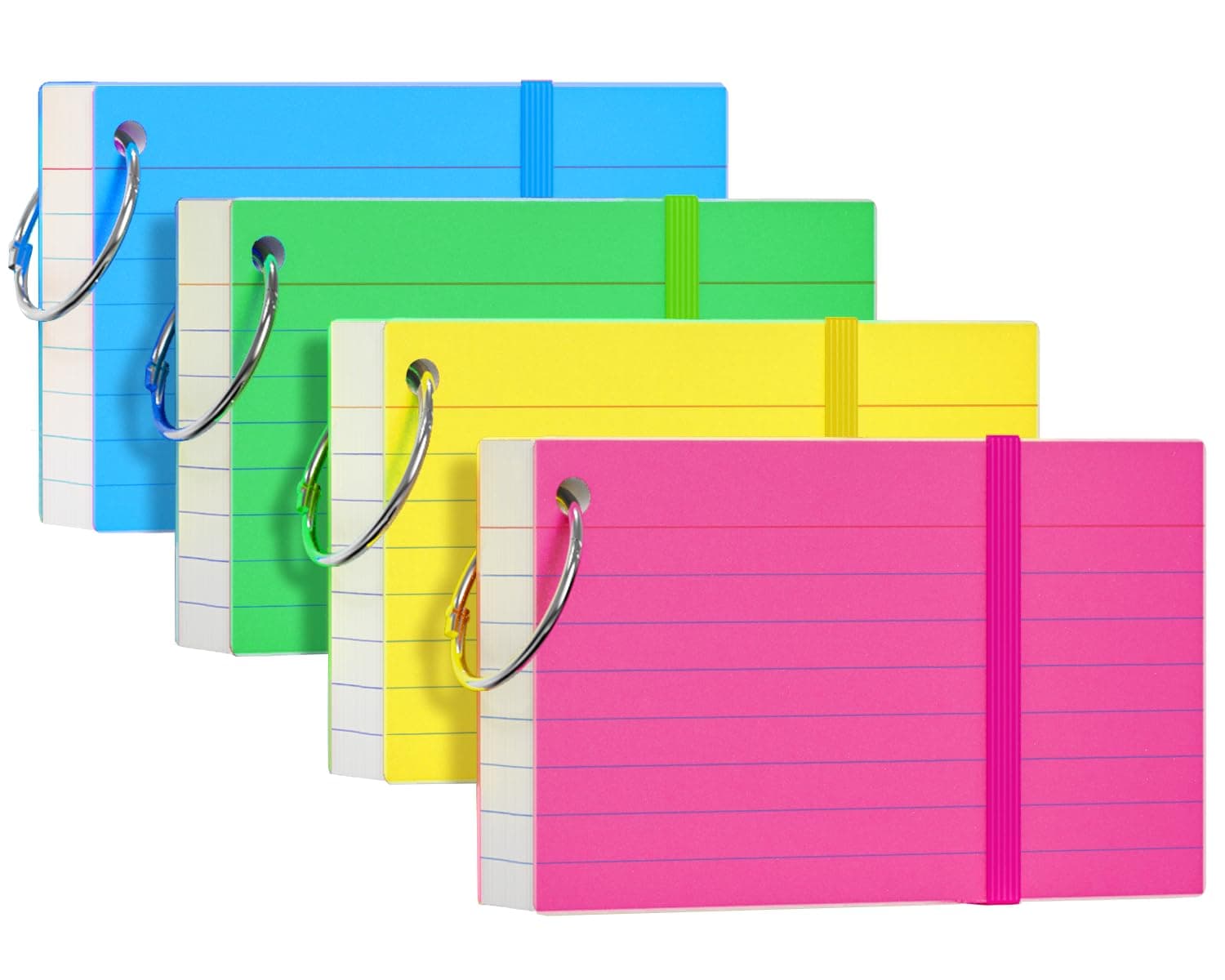 Index Cards 3x5 with Ring, 200Pack