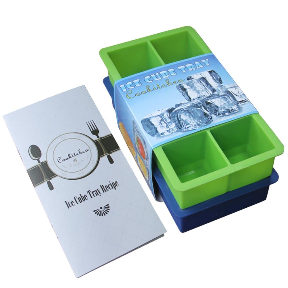 Silicone Ice Cube Trays (Pair)