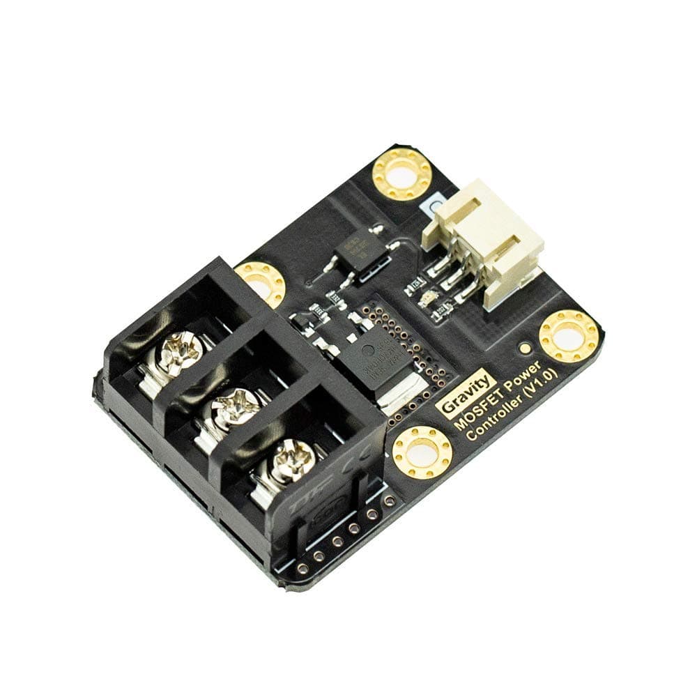 Gravity: MOSFET Power Controller Module as MOSFET Relay or Driver Compatible with Arduino Raspberry Pi and other Microcontroller