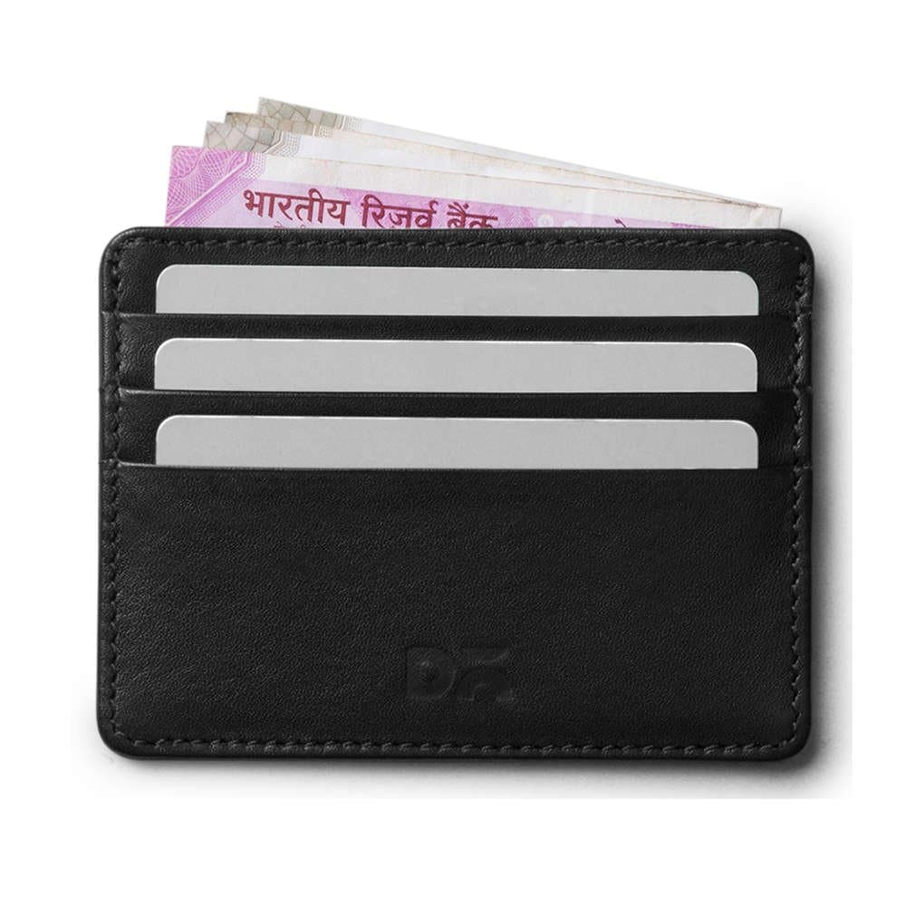 Leather Men wallet(black)
