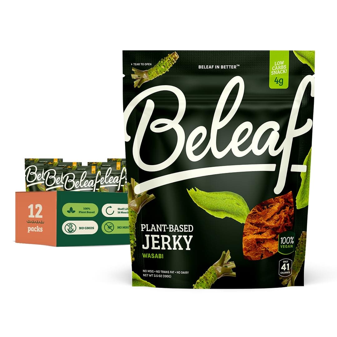 Plant Based Wasabi Jerky