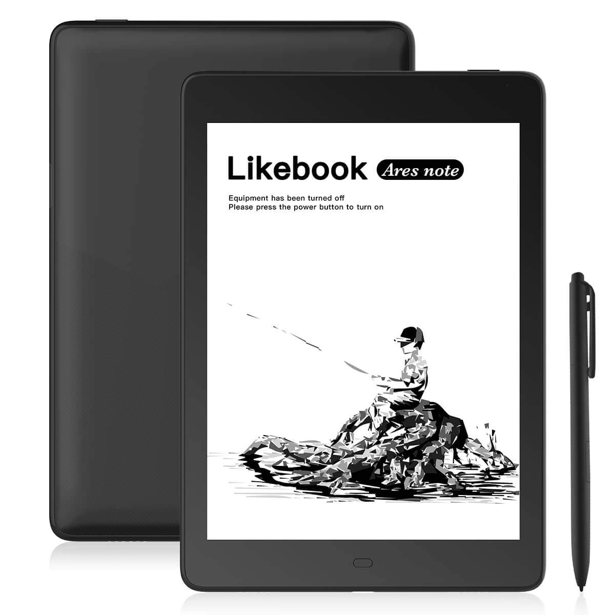 E-Reader, 7.8” Eink Mobius Flexible HD Screen, Dual Touch, Hand Writing, Built-in Cold/Warm Light, Built-in Audible, Android 6.0, Octa Core Processor, 4GB+32GB (7.8)