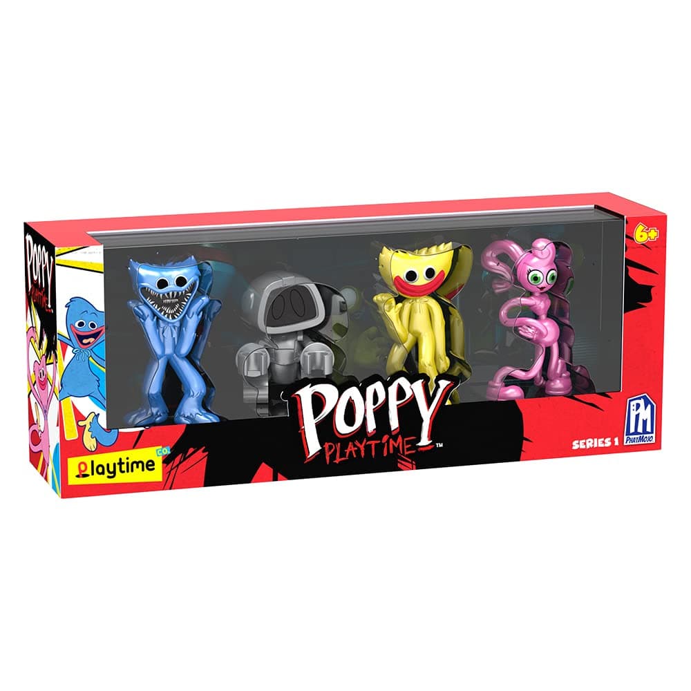 Poppy Playtime 4 Figure Pack 3-Inch