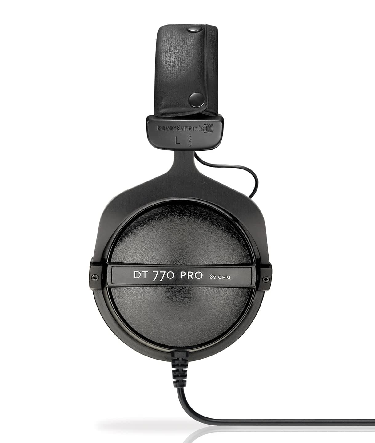 DT 770 PRO 80 Ohm Over-Ear Studio Headphones in Gray. Enclosed Design, Wired for Professional Recording and Monitoring
